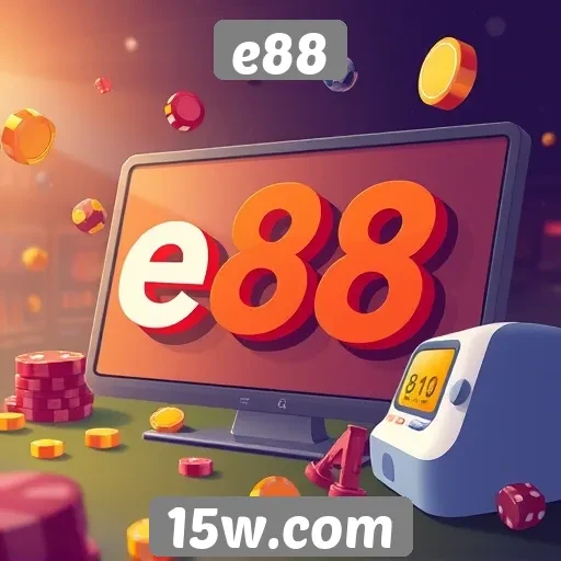 Experiência de usuário aprimorada no site de jogos e88